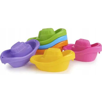 Hračka do vany s vláčkem, zábava pro miminka a batolata, sada 6 dílů