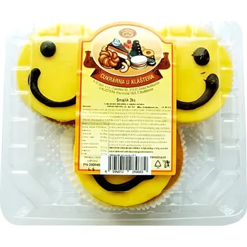 Pečivo Pekárna Srnín Smajlík čerstvý 3 x 50g 3ks