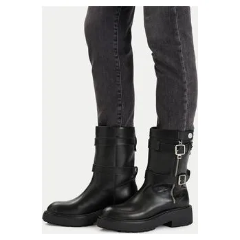 Dámské kozačky Polokozačky Badura EO-ELINA-30306 Černá 39