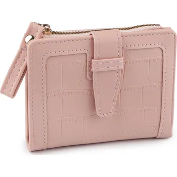 Peněženka Dámská peněženka 9x11,5 cm, střední, 1 pudrová