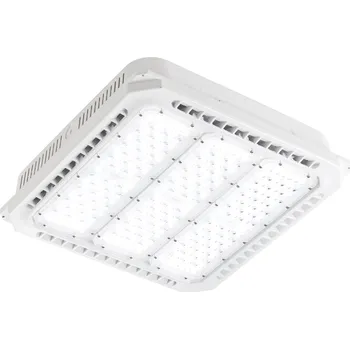 Venkovní osvětlení FANEUROPE Venkovní stropní svítidlo ENERGY bílá, hliník, 80 W, 11100 lm, 4000 K, IP65, 34,8 x 34,8 x 7,6 cm - FANEUROPE FAN LED-ENERGY-80-PL
