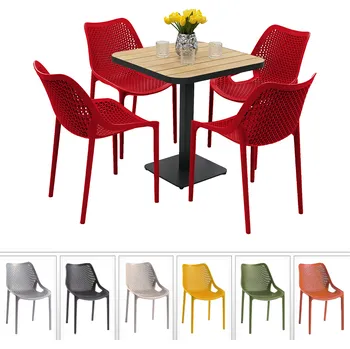 Zahradní sestava Zahradní sestava DUBLIN/CAPRI 1+4 (různé barvy) černá