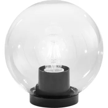 Venkovní osvětlení FANEUROPE Venkovní svítidlo Lumetto Polly Fibra di, plast, průhledná, 1 x E27, 21 x 20 x 20 cm, IP44 - FANEUROPE FAN I-POLLY-G20-TR