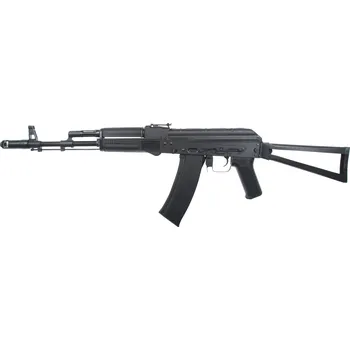Airsoftová zbraň AK-74S, full steel, Cyma Platinum, CM.053