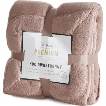 deka Oboustranná deka 170x210 Polar Bukla TEDY mocha Eurofirany Sherpa Beránek