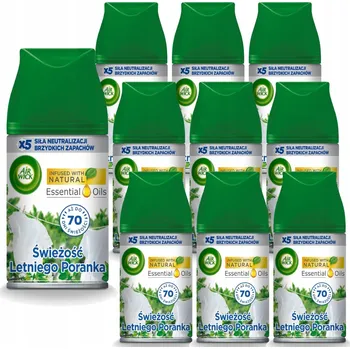 Osvěžovač vzduchu AIR WICK NÁPLNĚ DO OSVĚŽOVAČE VZDUCHU SVĚŽEST LETNÍHO RÁNA 10X 250ML