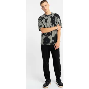 Reporter Young | Chlapecké černé tepláky REGULAR s nápisem „SINGULARITY“ - Barva ČERNÁ, Velikost 182 253-0117B-37-100-1