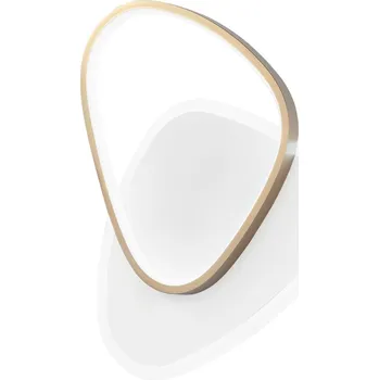 FANEUROPE Stropní LED svítidlo AYRTON zaoblené, zlatá, 42 W, 4500 lm, CCT, 35 x 7 x 45 cm - FANEUROPE FAN LED-AYRTON-R45-ORO