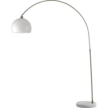 Stojací lampa FANEUROPE Stojací lampa Piantana Plaza, bílá, 1 x E27, 152 x 200 cm - FANEUROPE FAN I-PLAZA/PT BCO