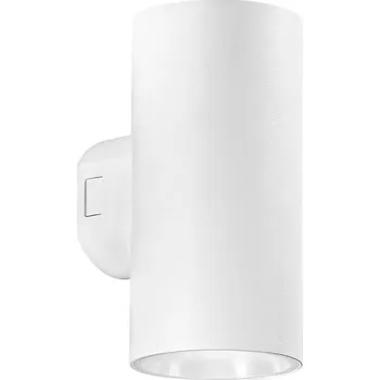 Venkovní osvětlení FANEUROPE Venkovní nástěnné svítidlo LED POLO polykarbonát bílá 2x8W 1960lm CCT IP65 16,2x7,8x9,9 cm - FANEUROPE FAN LED-W-POLO-R2-BCO