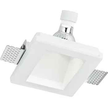 Bodové svítidlo FANEUROPE Zápustné svítidlo Ghost, bílá, 1 x GU10, 12 x 12 x 5,5 cm - FANEUROPE FAN INC-GHOST-Q1D