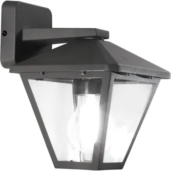 Venkovní osvětlení FANEUROPE Venkovní nástěnné svítidlo DOWN PRISMA antracit, 1xE27, IP44, 19,1 x 21,8 x 16 cm - FANEUROPE FAN LANT-PRISMA/AP1B