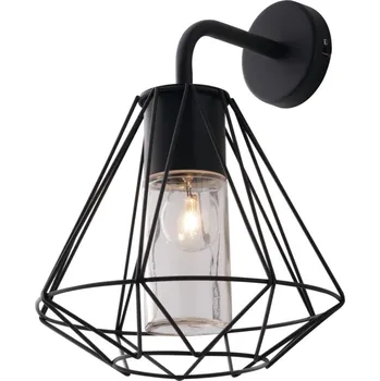 Venkovní osvětlení FANEUROPE Venkovní nástěnné svítidlo MANDALA černá, 1xE27, IP44, 36 x 29,5 cm - FANEUROPE FAN LANT-MANDALA/AP