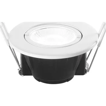 Koupelnové svítidlo FANEUROPE Zápustné venkovní svítidlo LED Glow, černé, 6 W, 600 lm, CCT stmívatelné, IP65, 8,05 x 4,9 cm - FANEUROPE FAN INC-GLOW-R90