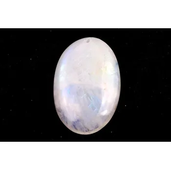 Sběratelství Vrtaný kabošon Moonstone č.V15 (43x27x8mm)