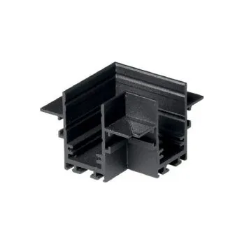 Bodové svítidlo FANEUROPE Příslušenství - úhlová spojka Davinci, černá, pro zapuštěnou lištu Davinci Filo, 6 x 6 x 2,6 cm - FANEUROPE FAN DAVINCI-TL-L