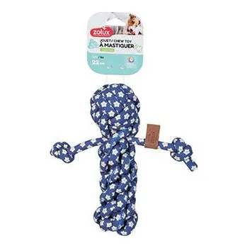 Hračka pro psa Hračka pes BLUE FLOWER Panáček 22cm Zolux