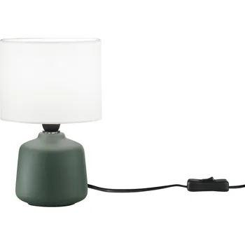 Lampička FANEUROPE Stolní lampa Burano keramika, zelená, 1xE14, pr. 14 x H 22 cm - FANEUROPE FAN I-BURANO-L-VER