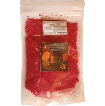 Koupelová sůl AW Aromatics Aromaterapeutická sůl s esenciálními oleji Vášeň 500 g - Typ balení: Plastový doypack (náhradní náplň)