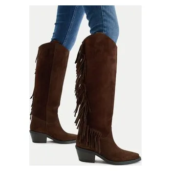 Dámské kozačky Kozačky Badura EO-AZARIA-0791-25 Hnědá 36