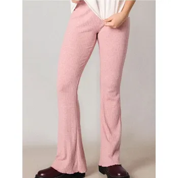 Dámské kalhoty Sinsay - Zvonové kalhoty - růžová - 485FJ-30X - 485FJ-30X-XL