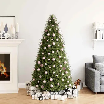 Vánoční dekorace zahrada-XL Sada vánočních baněk 100 kusů růžová 330084