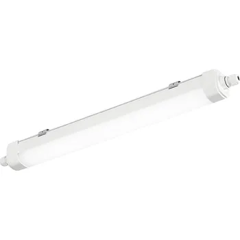 FANEUROPE Vlhkotěsná stropní LED svítidlo Rubis (bílé, PC) 18 W, 2400 lm, CCT 3000 / 4000 / 6500 K, IP65, 600 x 58 x 62 mm - FANEUROPE FAN LED-RUBIS-60