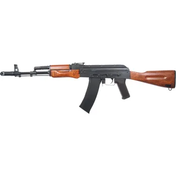Airsoftová zbraň AK-74, full steel, dřevo, Cyma Platinum, CM.056