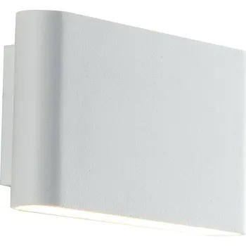 Venkovní osvětlení FANEUROPE Venkovní nástěnné svítidlo LED GAMMA bílá hliník 2x5W 1100lm CCT IP54 9x17x4 cm - FANEUROPE FAN LED-W-GAMMA/10W