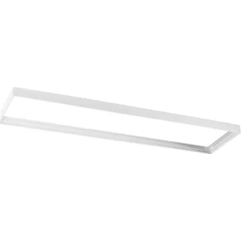 Příslušenství pro svítidlo FANEUROPE Rámeček pro panel, bílá 29,8 x 119,8 x 4,5 cm - FANEUROPE FAN LED-PANEL-30X120-MT