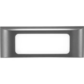 Nástěnné svítidlo FANEUROPE Nástěnné svítidlo LED DESERT antracit 12W CCT 3000-4000 K 250x53x95 mm - FANEUROPE FAN LED-W-DESERT-ANT