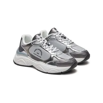 Dámská obuv Sneakersy KARL LAGERFELD Komet KL65638M Stříbrná 41