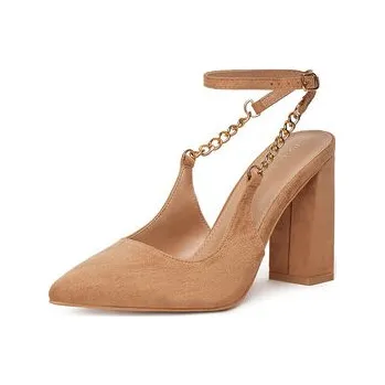 Dámská móda Sandály DeeZee HT368-1 Béžová 38