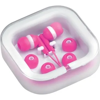 Sluchátka Sluchátka Clarin - Bílá / Růžová