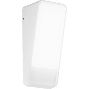 Venkovní osvětlení FANEUROPE Nástěnné LED svítidlo Coupe (bílé, hliník) 14 W, 1950 lm, 3000 K, IP65, 8,3 x 8,7 x 20,9 cm - FANEUROPE FAN LED-W-COUPE-BCO