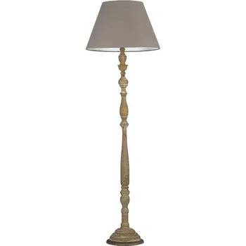 Stojací lampa FANEUROPE Stojací lampa Piantana Boutique, dřevěná, 1 x E27, 45 x 155 cm - FANEUROPE FAN I-BOUTIQUE/PT