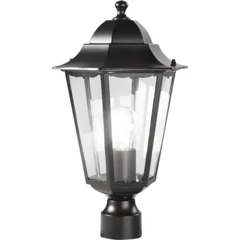 Venkovní osvětlení FANEUROPE Svítidlo MILANO, černá, 1xE27, 22 x 37,5 cm - FANEUROPE FAN LANT-MILANO-HEAD23