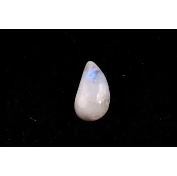 Přírodní kámen Vrtaný kabošon Moonstone č.V16 (21x11x8mm)