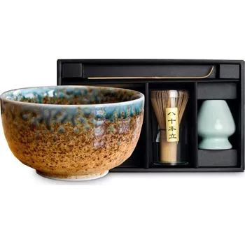 Čajová souprava EDO Japan Japonská Matcha souprava XL - Ki