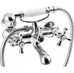 Invena Roma, vanová baterie s ruční sprchovou sadou, chromová, INV-BW-21-00S-L 148417539