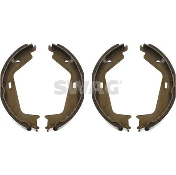 Brzdová čelist Sada brzdových čelistí, parkovací brzda SWAG 55 93 4255