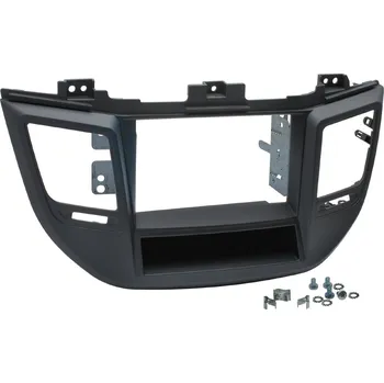 Autorádio Rámeček autorádia 2DIN HYUNDAI Tucson II. (15-21) antracit<br />Výrobce: - 372736 1D