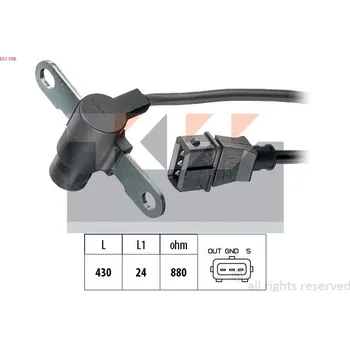 Kliková hřídel Generátor impulsů, klikový hřídel KW 453 198