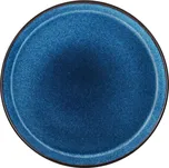 Černý/modrý talíř z kameniny ø 27 cm Gastro Dark Blue/Black – Bitz ID_1822374