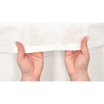 Mirtex Plátno DOMESTIK 145/100 Bílá šíře 180cm Zbytková metráž