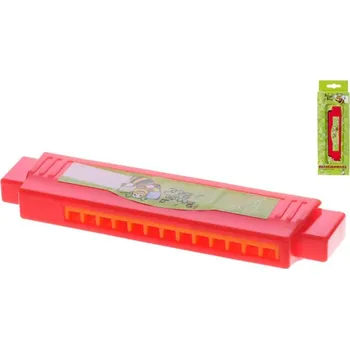 Hudební nástroj pro děti Harmonika dětská foukací 12 tónová (hudební nástroje)