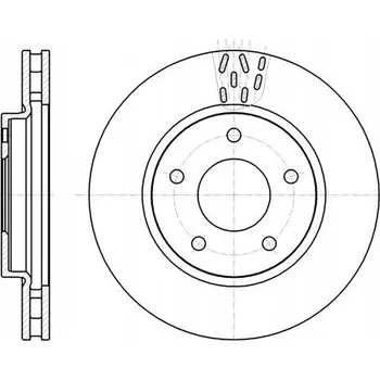 Brzdový kotouč REMSA Brzdový kotouč