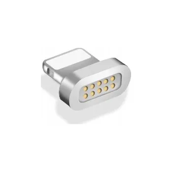 Datový kabel Kabel Libox USB-C - Apple Lightning 1 m stříbrný