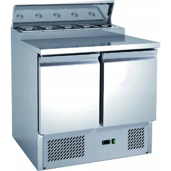 Lednice Salátový chladicí stůl, 2 dveře, 240 l, 900x700x850 mm TECHNICA