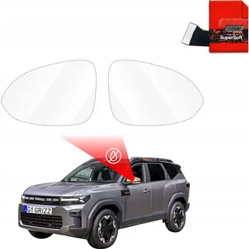 Polep vozidla Fólie proti dešti na zrcátka pro Dacia Bigster (2025)